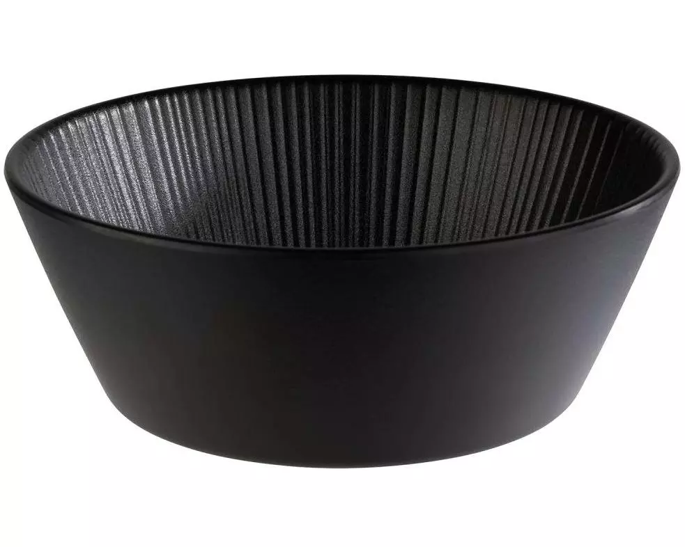 APS Schale APS Schale Nero 20.5 cm, Schwarz