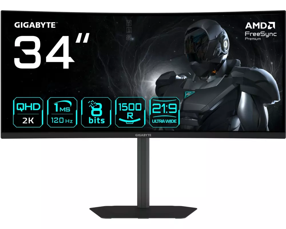 Gigabyte Monitor GS34WQCA