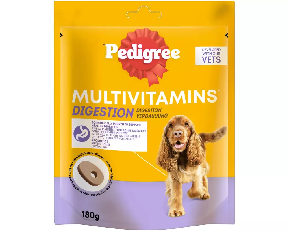 Pedigree Kausnack Multivitamins Verdauung 180 g