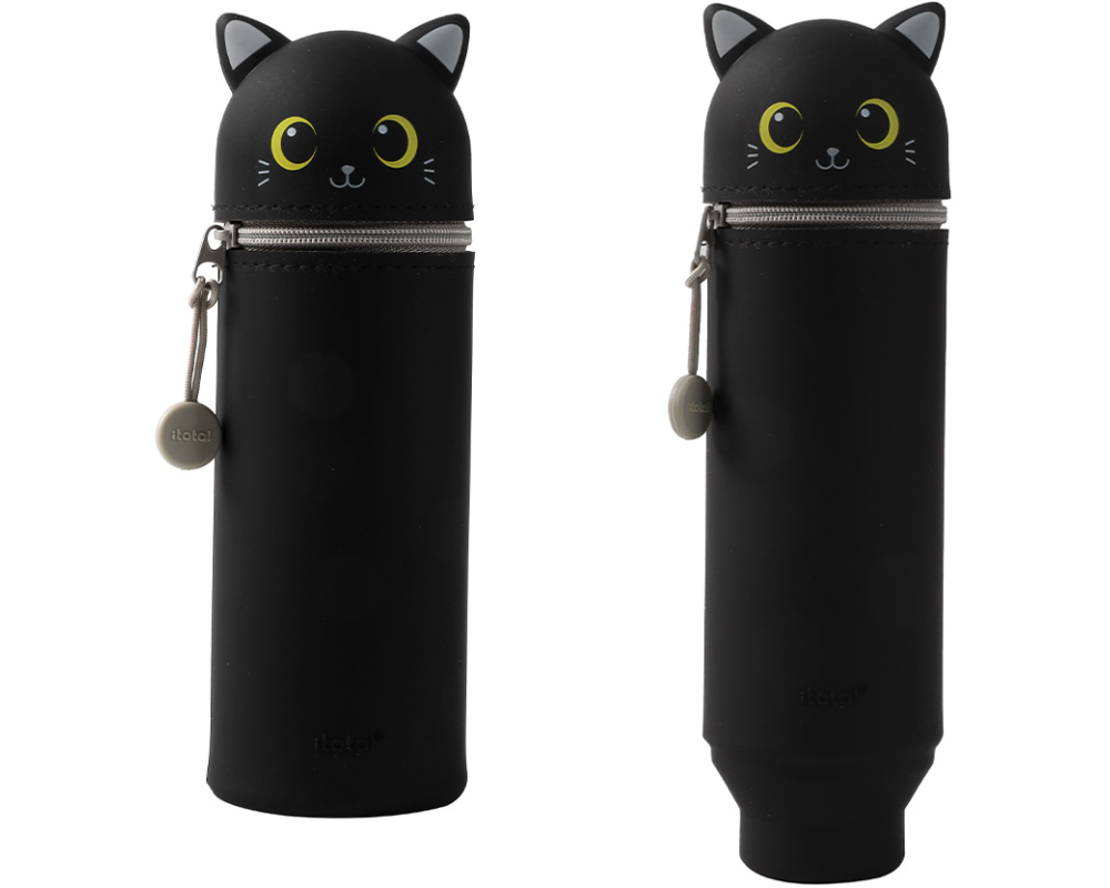 I-TOTAL Silikonetui XL2482 Cat black