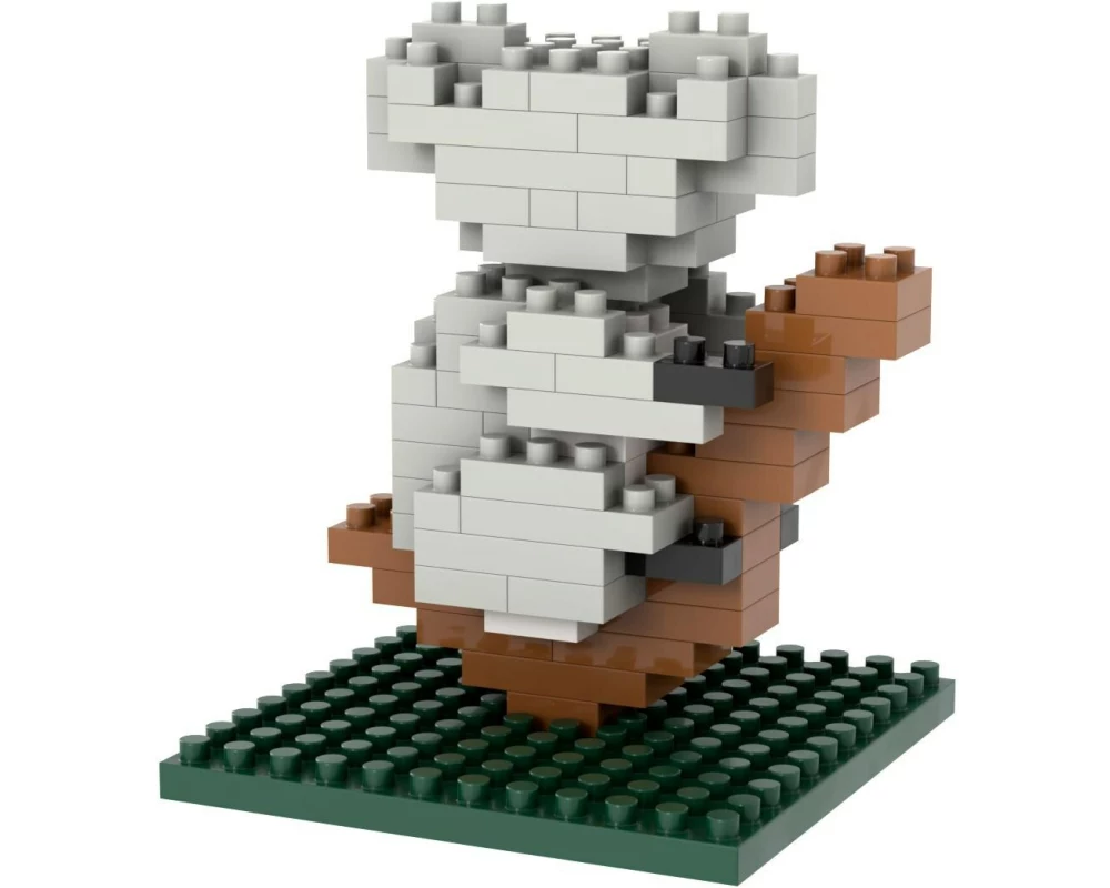 BRIXIES Bausteinmodell Koala aus 112 Bausteinen