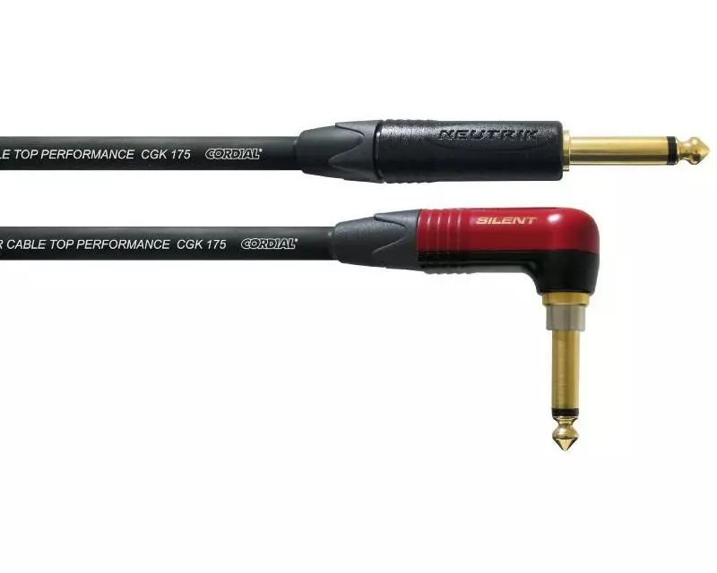 Cordial Gitarrenkabel CSI 3 RP-SILENT 3 m