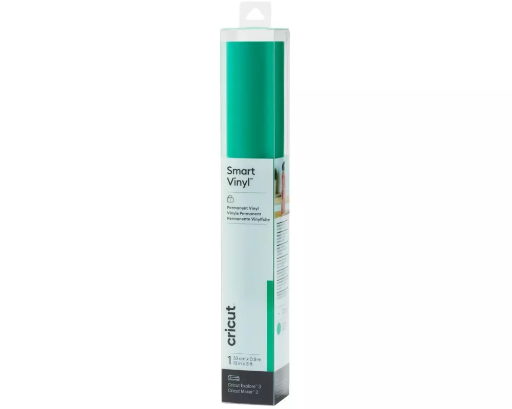 Cricut Vinylfolie Smart Matt Permanent 33 x 91 cm, Grün
