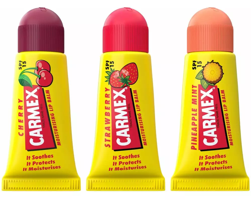 Carmex Lippenpflege Tube MINIS SPF15 3-Pack