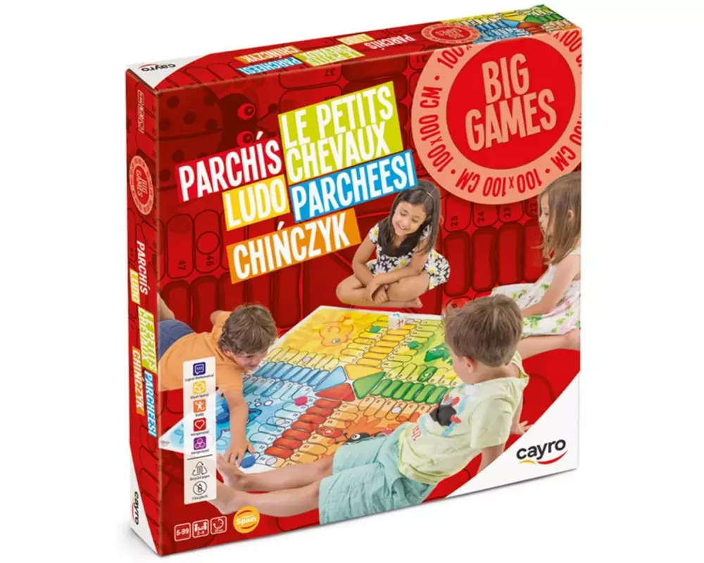Waldmeier Spiel Mensch-ärgere-dich-nicht Parcheesi
