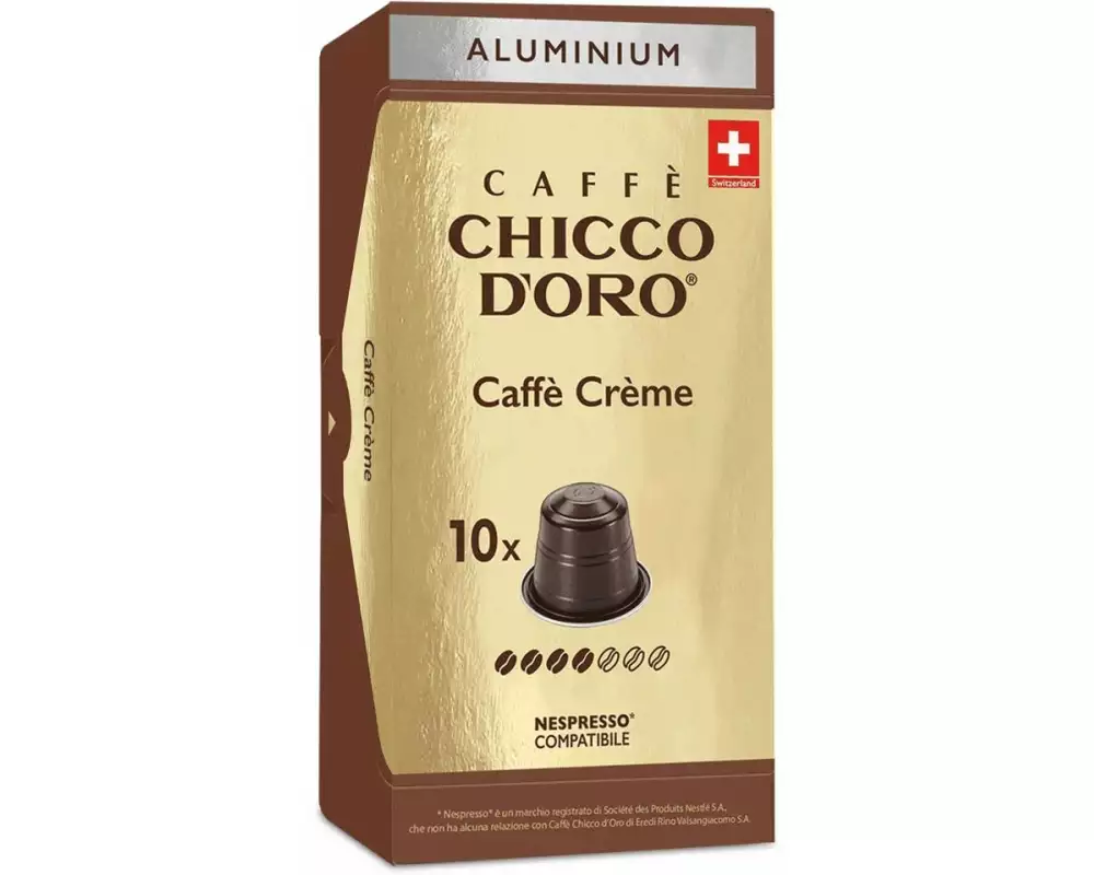 Chicco d'Oro Kaffeekapseln Caffè Crème 10 Stück