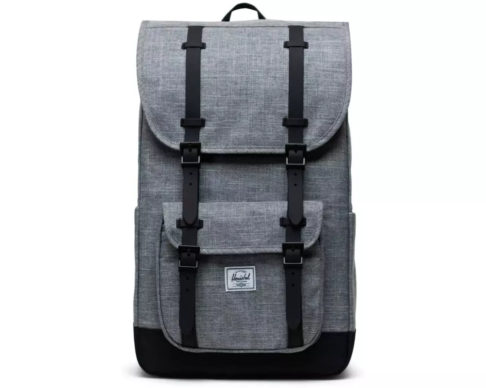 Herschel Rucksack Little America Raven Crosshatch