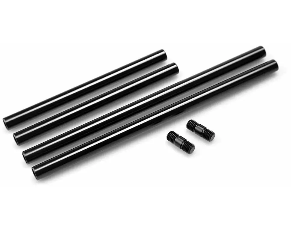 Smallrig 15 mm Aluminium Rod (4 Stück) inkl. Rod-Schrauben (M12)