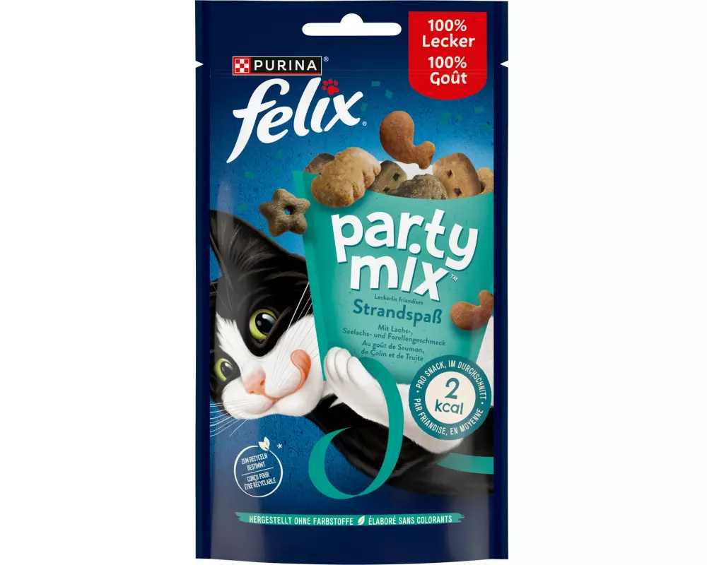 Felix Katzen-Snack Party Mix Seaside 60g