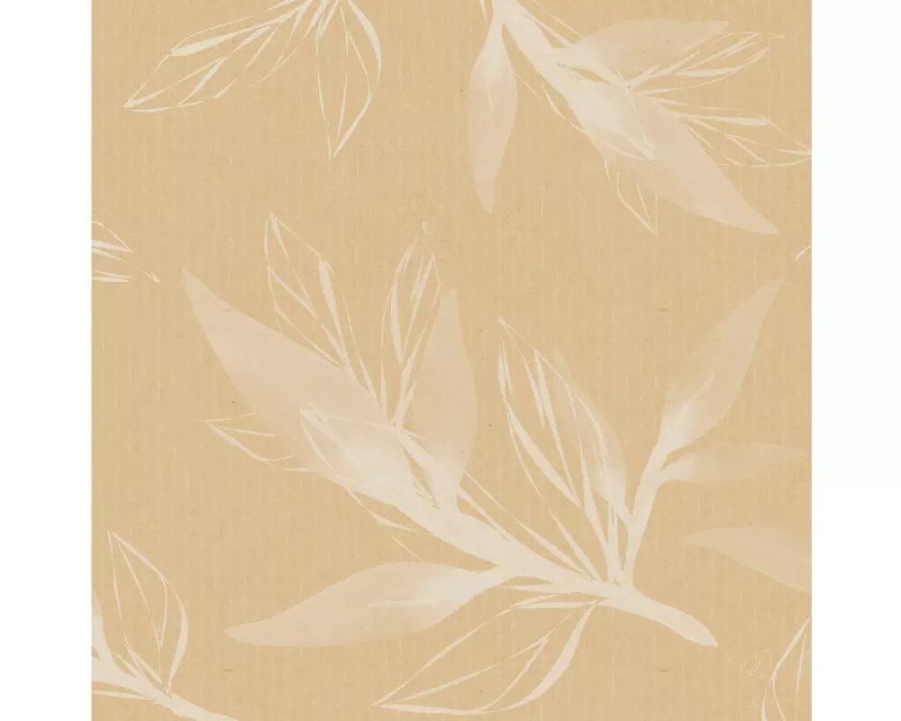 Duni Papierservietten Leaves 40 cm x 40 cm, 60 Stück, Nature