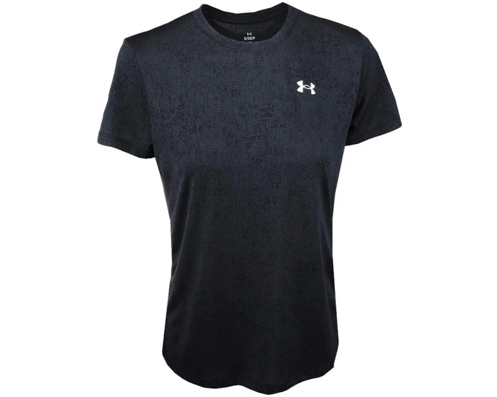 UNDER ARMOUR Trainingsshirt Tech Pixelate Schwarz, S