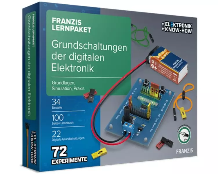 Franzis Lernpaket Grundschaltungen der digitalen Elektronik, Deutsch