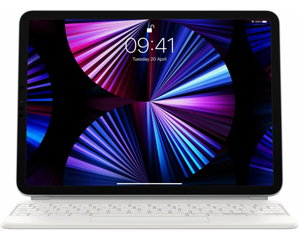 Apple Magic Keyboard for iPad Pro 11-inch 4th generation and iPad Air 5th generation British English - White