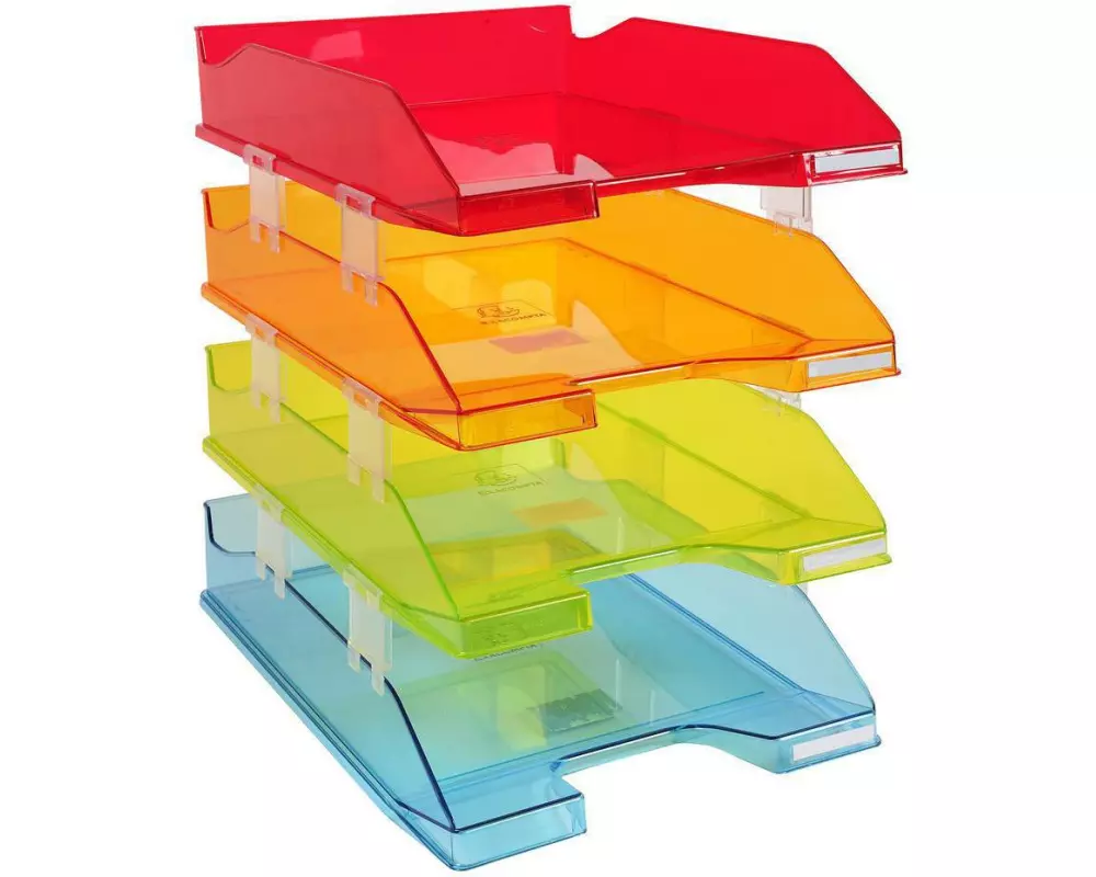 Biella Ablagekorb COMBO-MIDI farblich sortiert, 4 Stück
