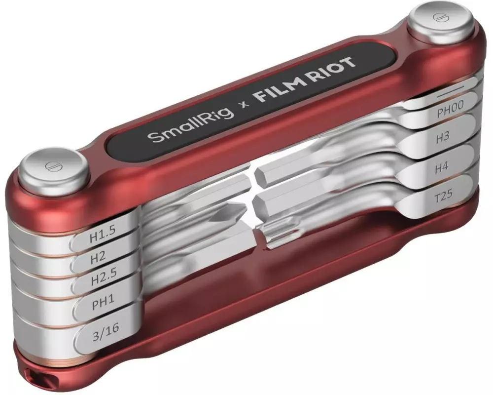 Smallrig 10-in-1-Klappschlüsselsatz Rot