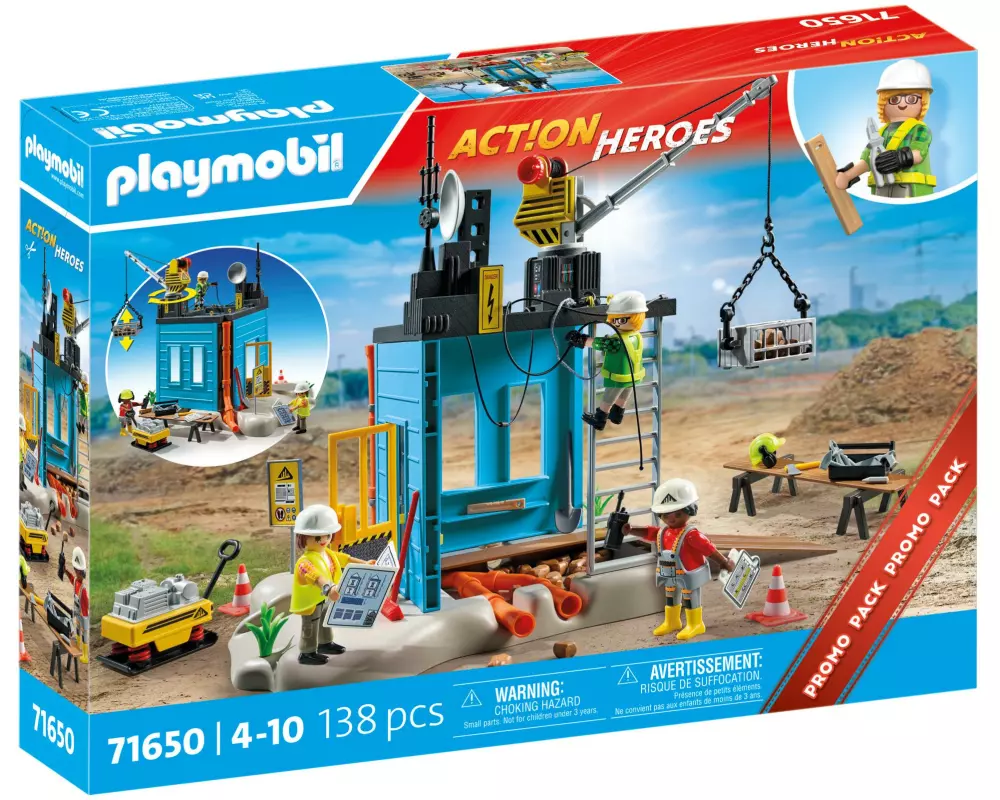 Playmobil Baustelle 71650