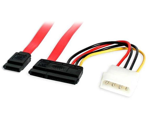 StarTech.com 18in SATA Serial ATA Data and Power Combo Cable