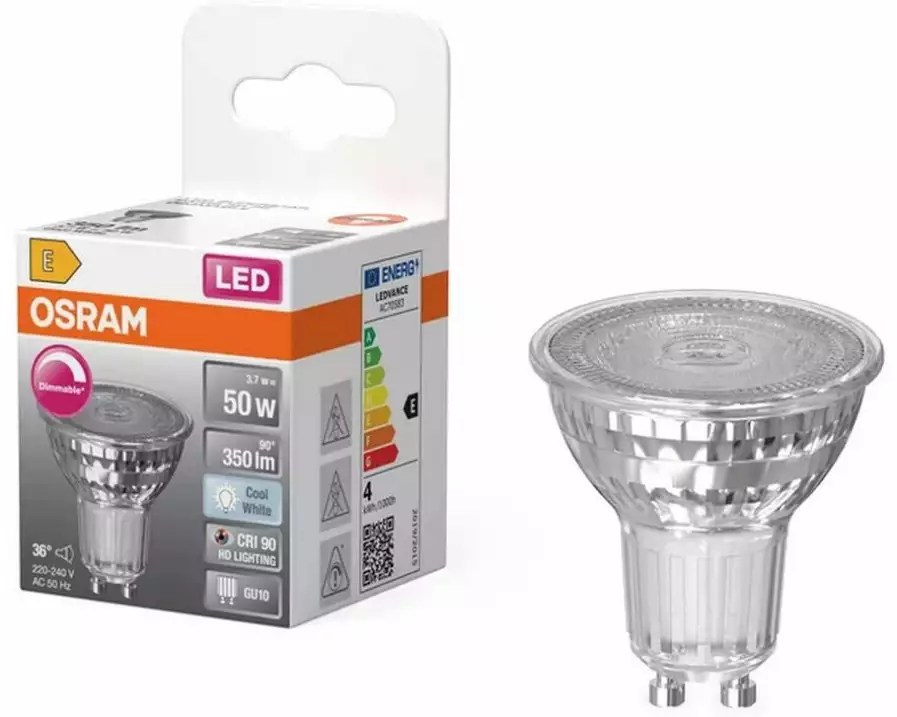 OSRAM Lampe LED Superstar 4.5W Kaltweiss/Tageslichtweiss (KW)