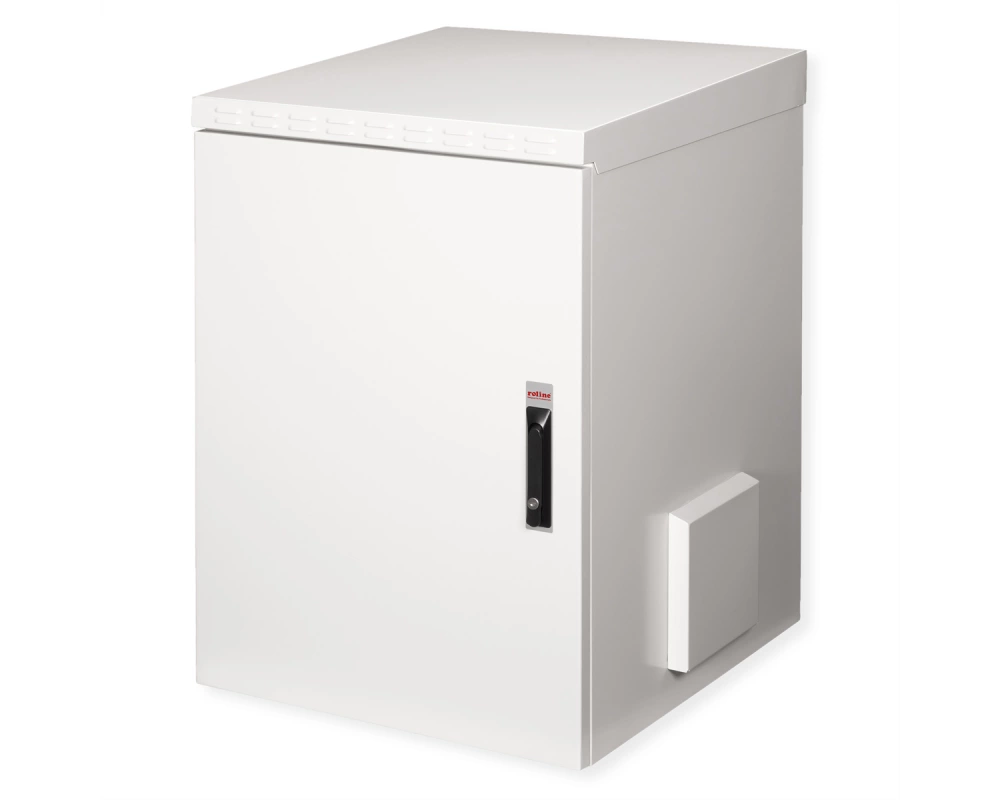 ROLINE 19-Zoll Wandgehäuse Pro 16 HE, 600x600 BxT IP55 outdoor grau
