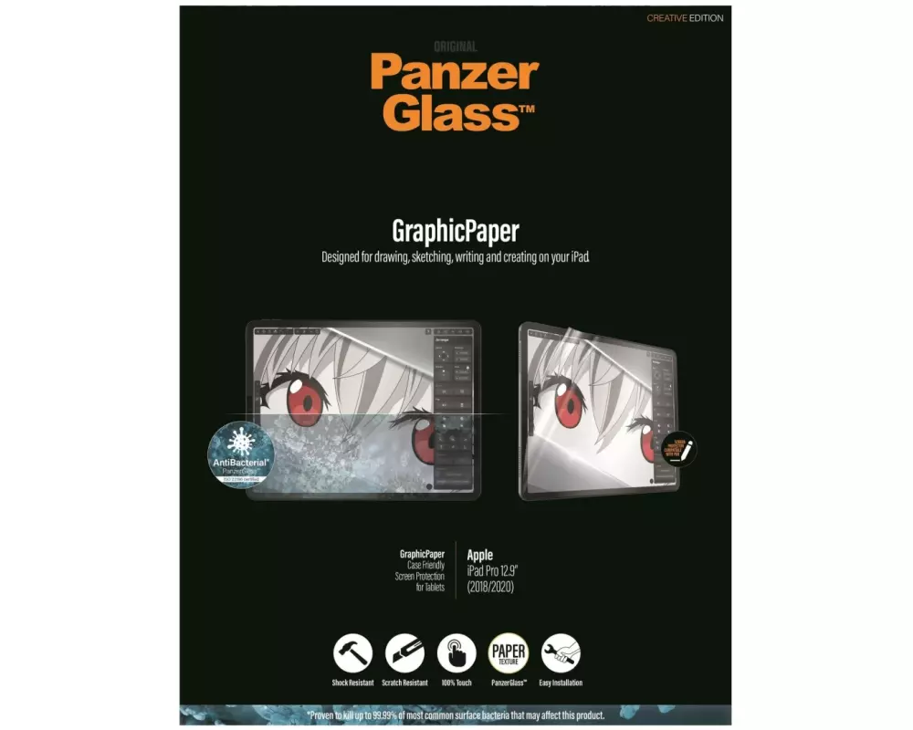 Panzerglass Tablet-Schutzfolie GraphicPaper iPad Pro 12.9" (Gen. 3-6)