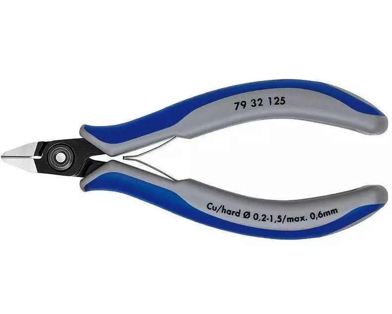 Knipex Präzisionsseitenschneider spitzer Kopf, 125 mm