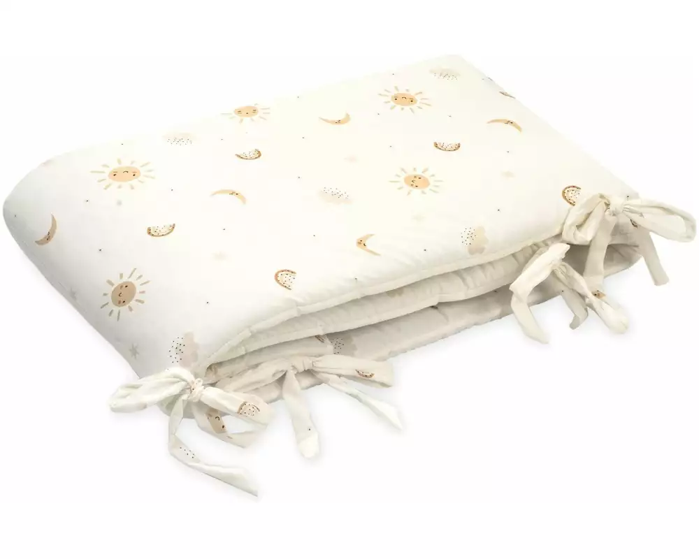 Julius Zöllner Bettnestchen Comfort Soft Happy Sun 180 x 35 cm