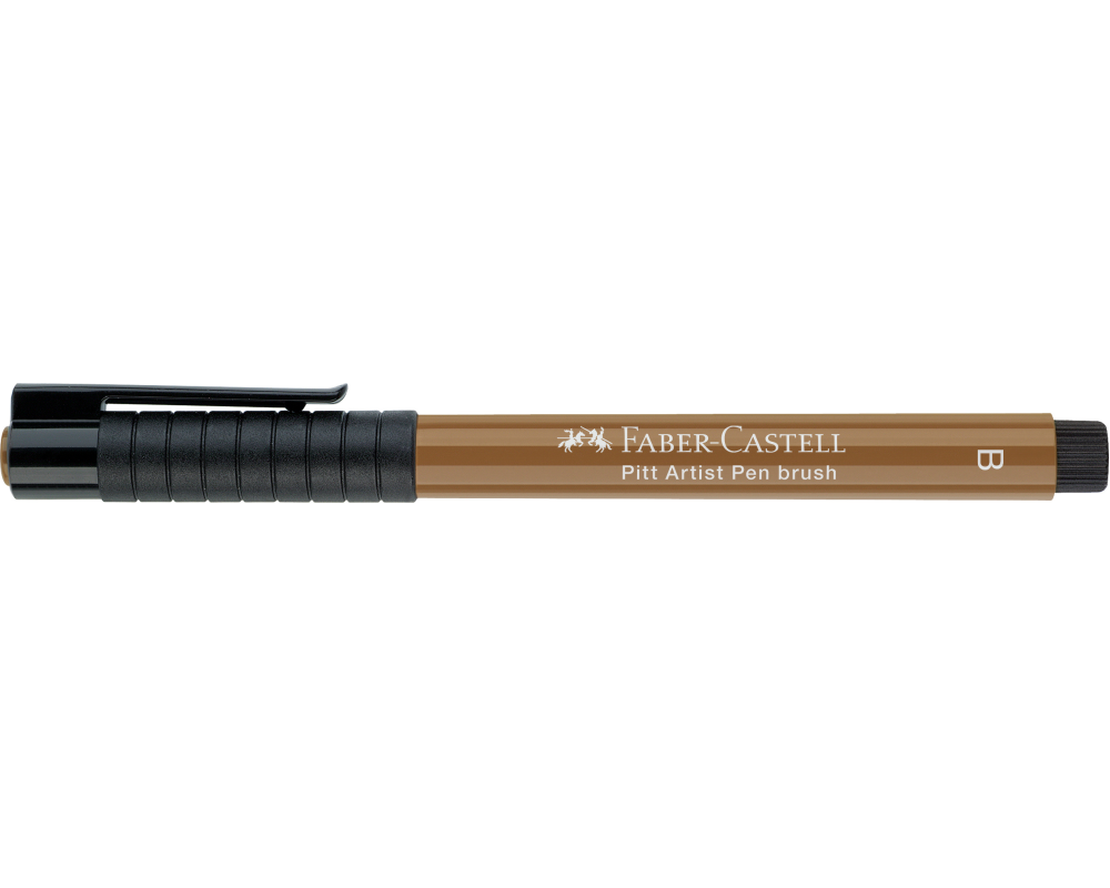FABER-CASTELL Pitt Artist Pen Brush 2.5mm 167480 umbra natur