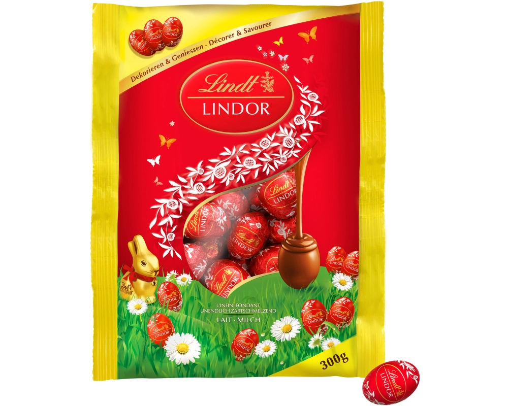 LINDT Lindor Eili 659320 Milch 300g
