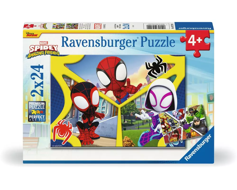 Ravensburger Puzzle Spidey und seine Freunde 2 x 24 Teile
