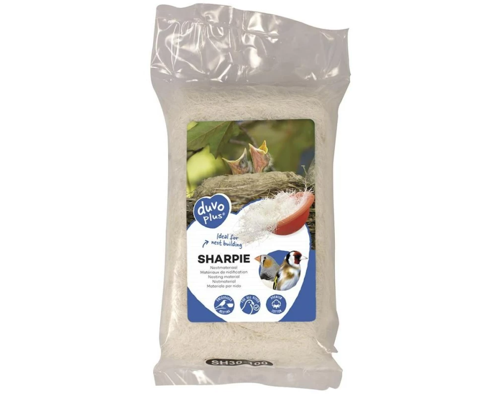 duvoplus Nistmaterial Baumwolle Weiss 100 g