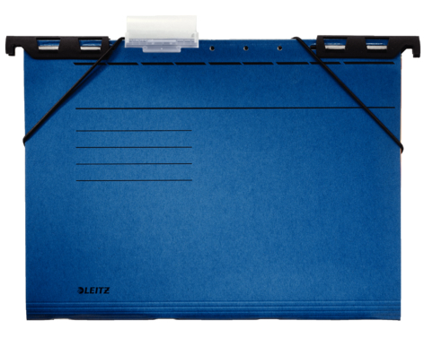 LEITZ Register-Hängemappe A4 18900035 blau 6 Fächer