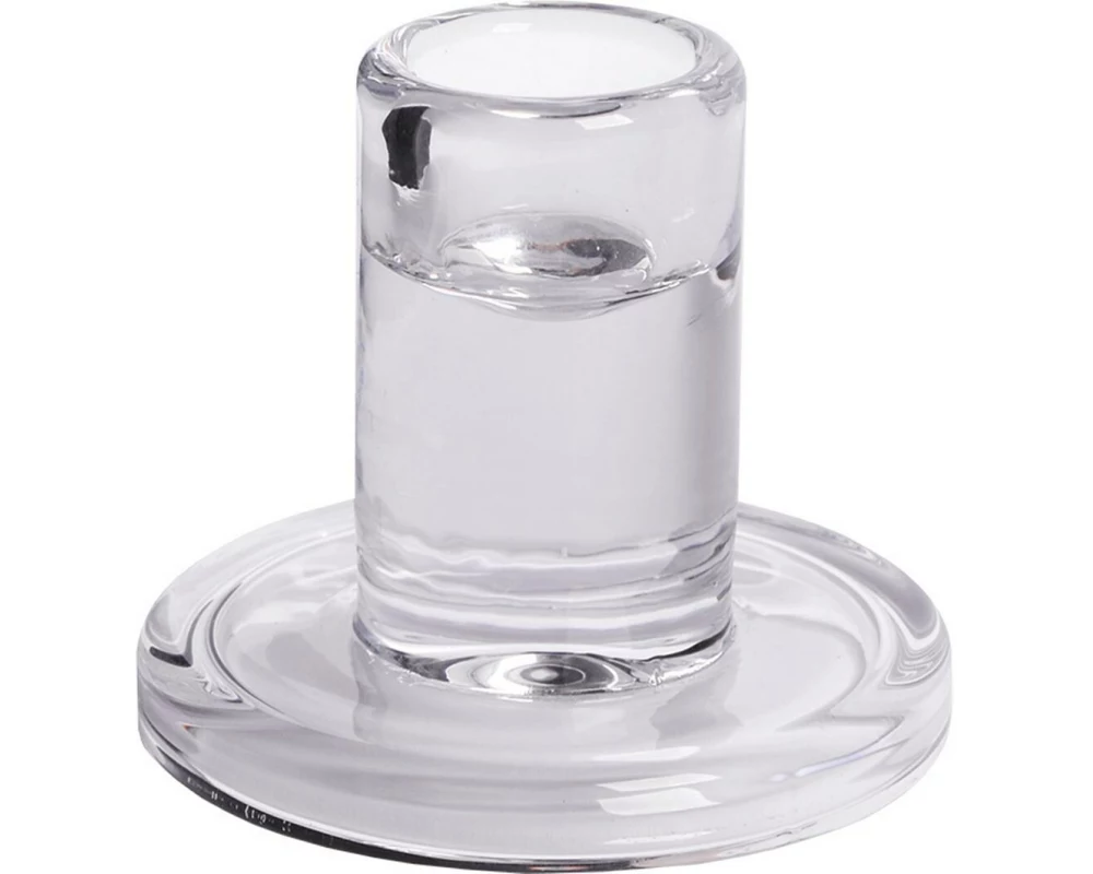 müller Kerzen Kerzenhalter 1 Stück, Transparent
