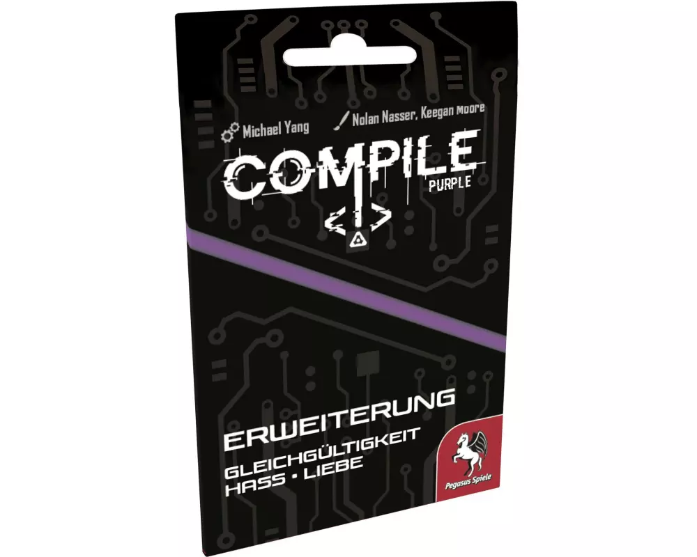 Pegasus Spiele Kennerspiel Compile (Purple Edition) (Erweiterung) -DE-