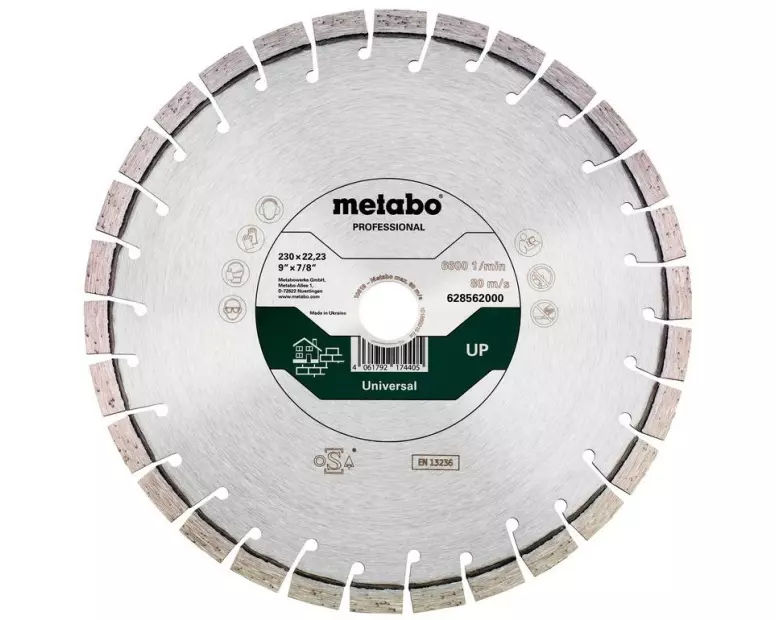 Metabo Trennscheibe UP Universal Professional Diamant 230 mm