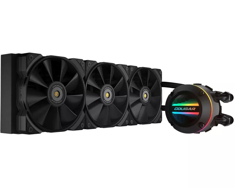 Cougar Poseidon GT 360 Wasserkühlung Schwarz