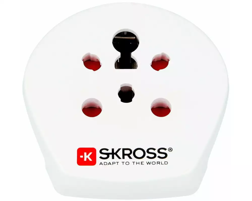 SKROSS Reiseadapter Indien / Israel / Danmark- EU