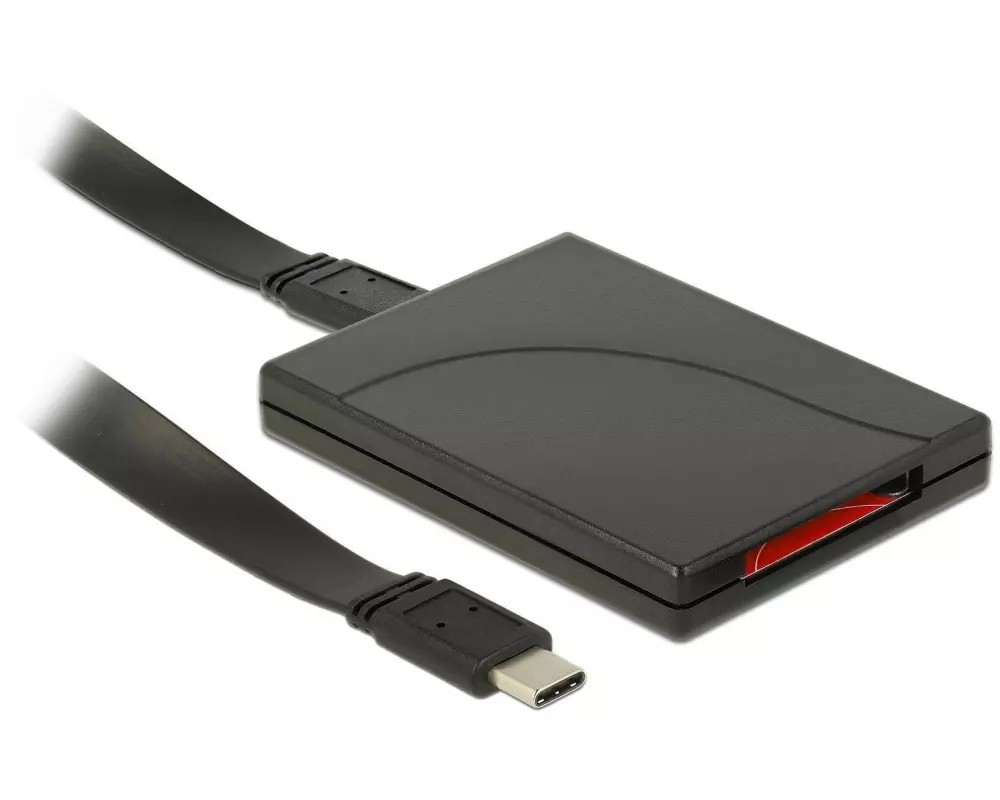 Delock Card Reader Extern USB-C für CFexpress-Speicherkarten