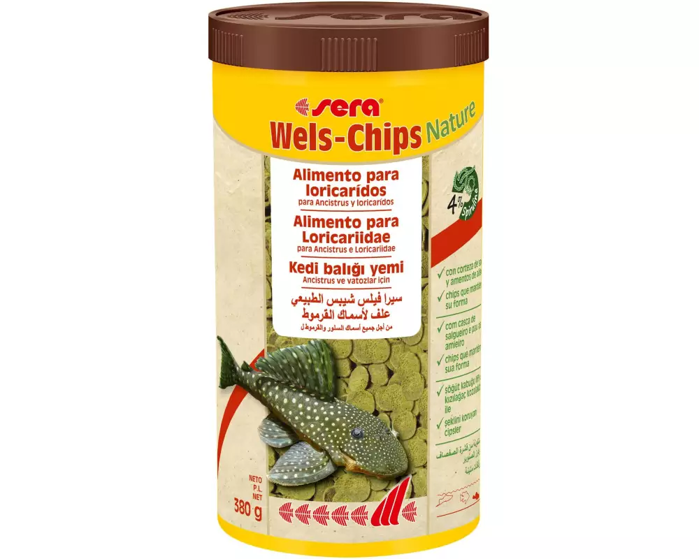 sera Wels-Chips Nature, 1000 ml, 380g