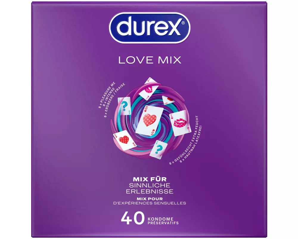 Durex Kondome Love Mix 40 Stück