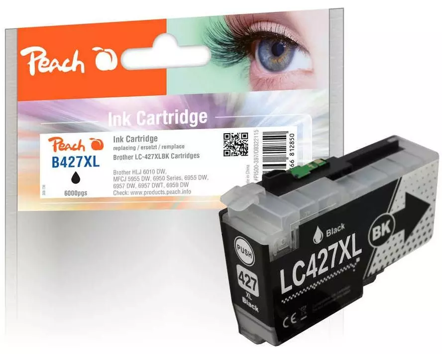 Peach Tinte Brother LC-427XL Black