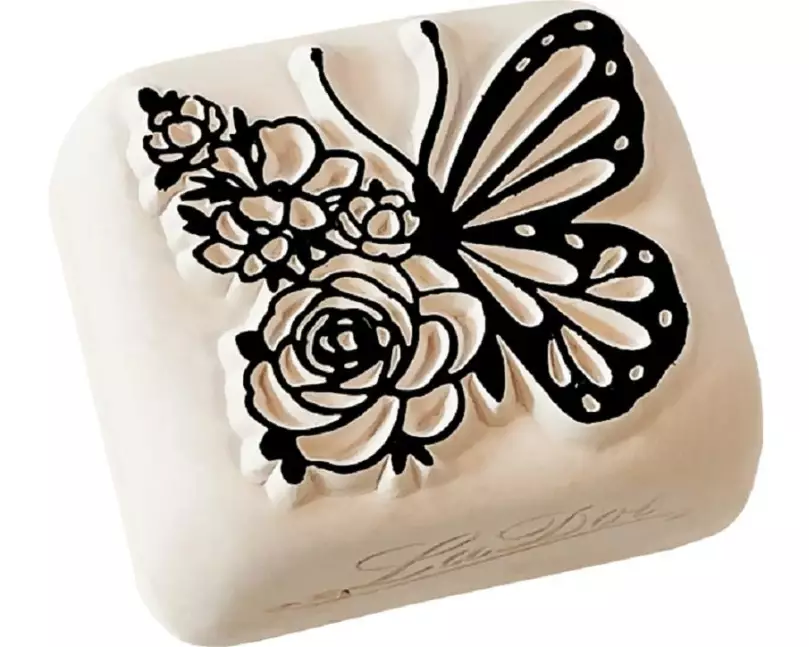 LaDot Tattoostempel Schmetterling Large