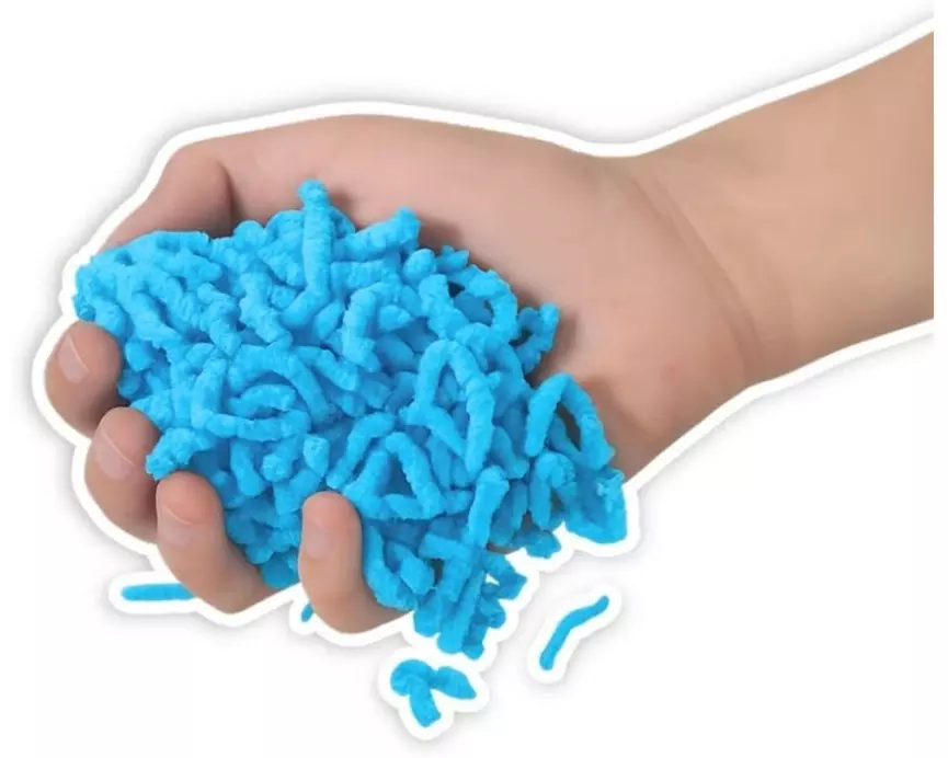 alldoro Squishy Worms Knete Blau 120 g