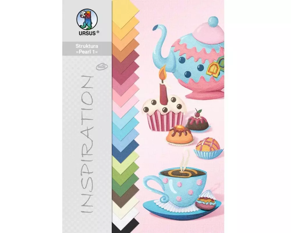 URSUS Fotokarton Pearl 1, 23 x 33 cm, 20 Blatt