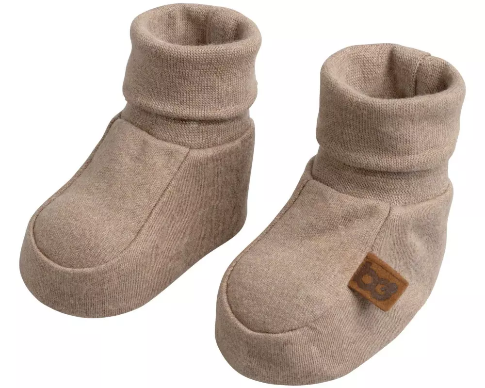 baby's only Booties Melange Clay 0-3 Monate