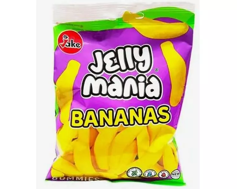 Jake Jellymania Bananas halal 100 g