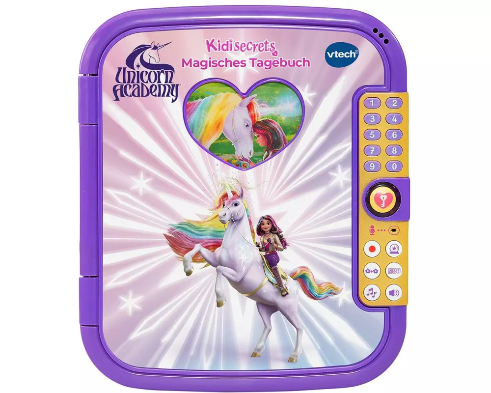 Vtech Unicorn Academy – Magisches Tagebuch Lila