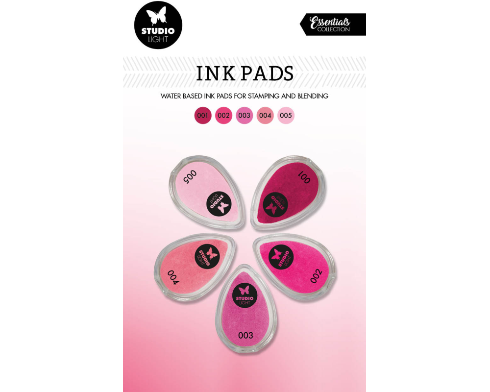 SIZZIX Stempelkissen 21.5x13x2.1cm INKP01 rottöne