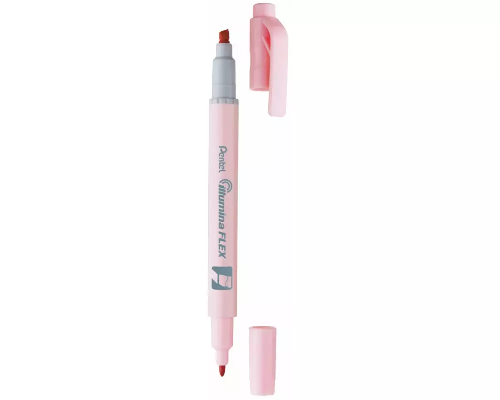 pentel Leuchtmarker illumina Flex 1.0-3.5 mm, Pink