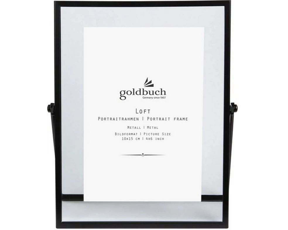 Goldbuch Loft Schwarz, 10 x 15 cm