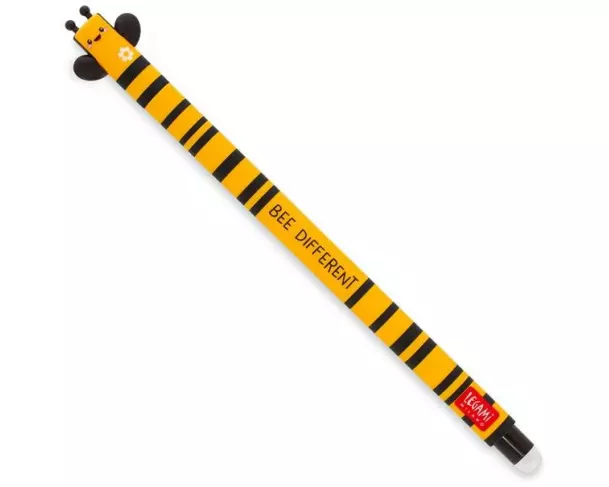 Legami Gelschreiber Bee löschbar, 0.7 mm, Schwarz